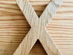 Hochwertige Holzbuchstaben für individuelle Dekorationen